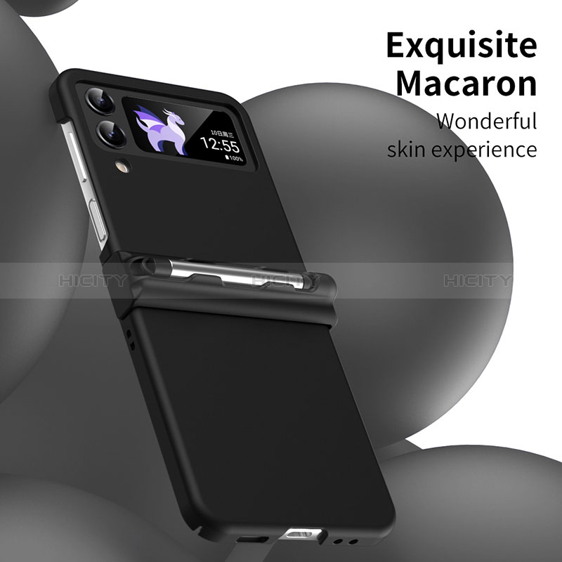 Hard Rigid Plastic Matte Finish Case Back Cover R06 for Samsung Galaxy Z Flip4 5G
