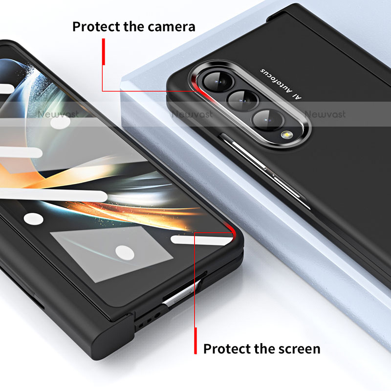 Hard Rigid Plastic Matte Finish Case Back Cover R07 for Samsung Galaxy Z Fold3 5G