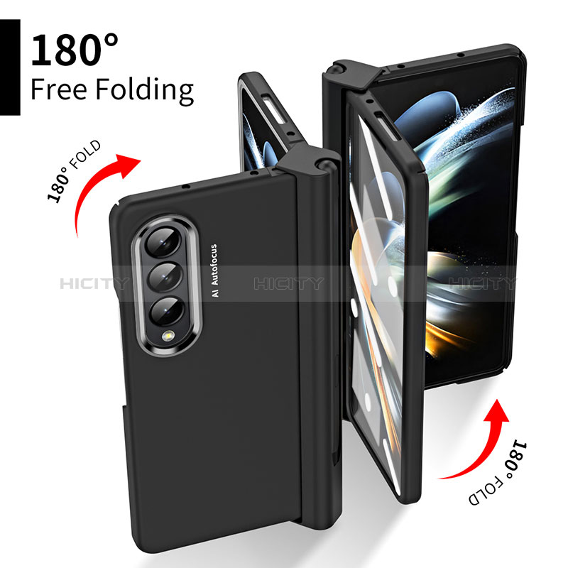 Hard Rigid Plastic Matte Finish Case Back Cover R07 for Samsung Galaxy Z Fold4 5G