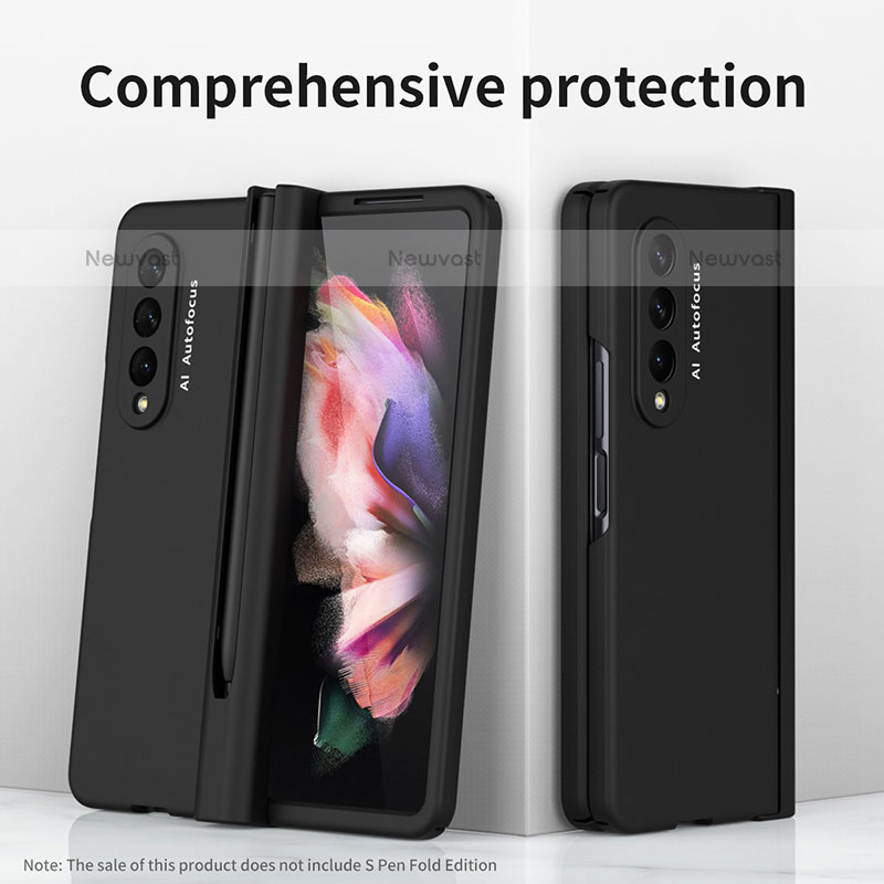 Hard Rigid Plastic Matte Finish Case Back Cover T01 for Samsung Galaxy Z Fold3 5G