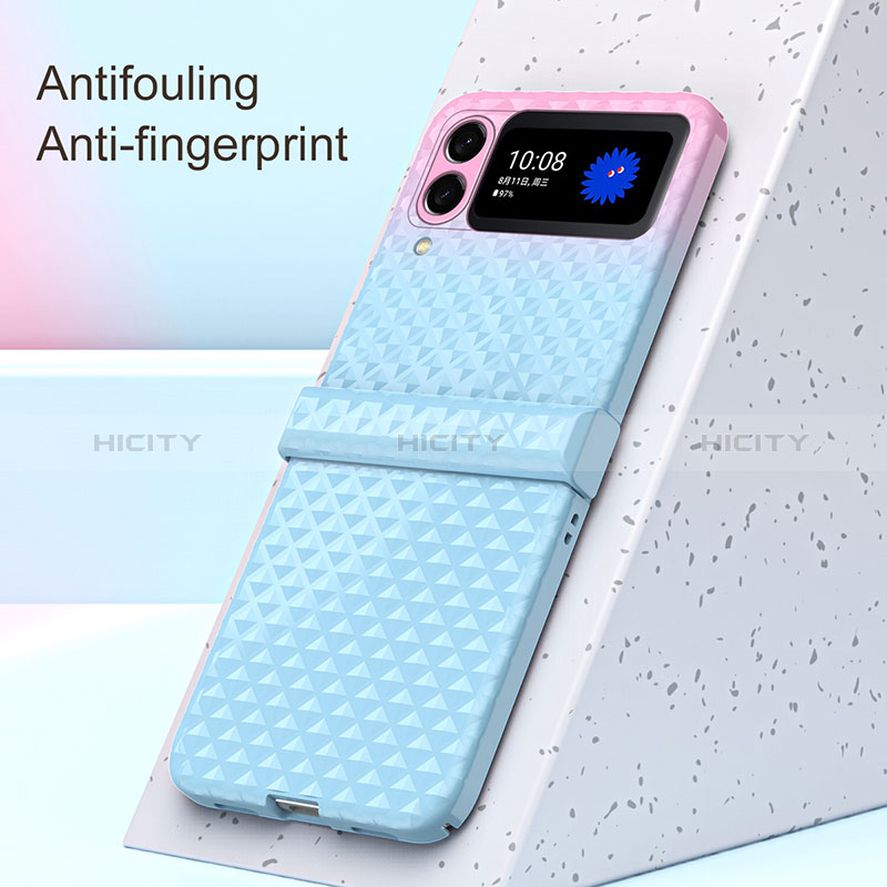 Hard Rigid Plastic Matte Finish Case Back Cover T03 for Samsung Galaxy Z Flip4 5G