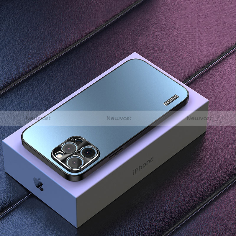 Hard Rigid Plastic Matte Finish Case Back Cover TB2 for Apple iPhone 13 Pro Mint Blue