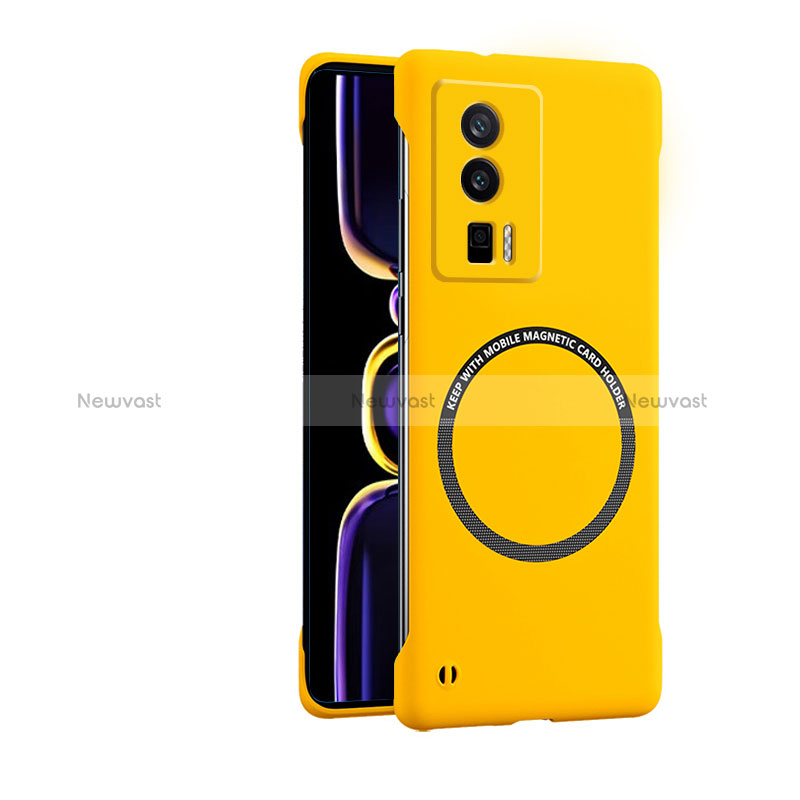 Hard Rigid Plastic Matte Finish Case Back Cover with Mag-Safe Magnetic for Xiaomi Poco F5 Pro 5G