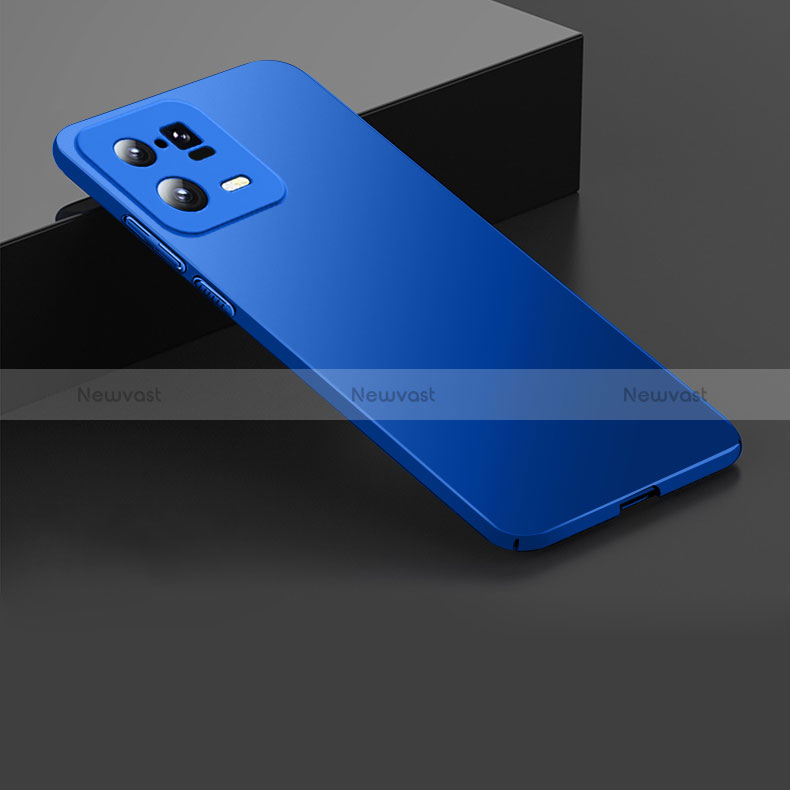 Hard Rigid Plastic Matte Finish Case Back Cover YD1 for Xiaomi Mi 13 5G Blue