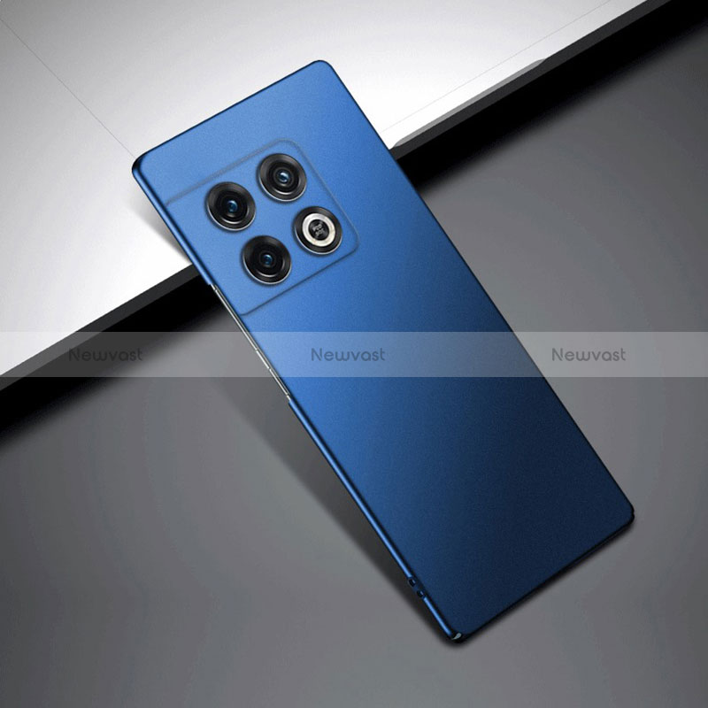 Hard Rigid Plastic Matte Finish Case Back Cover YK1 for OnePlus 10 Pro 5G Blue