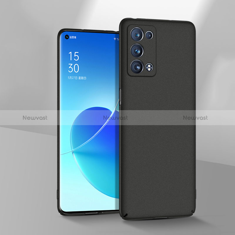 Hard Rigid Plastic Matte Finish Case Back Cover YK1 for Oppo Reno6 Pro 5G