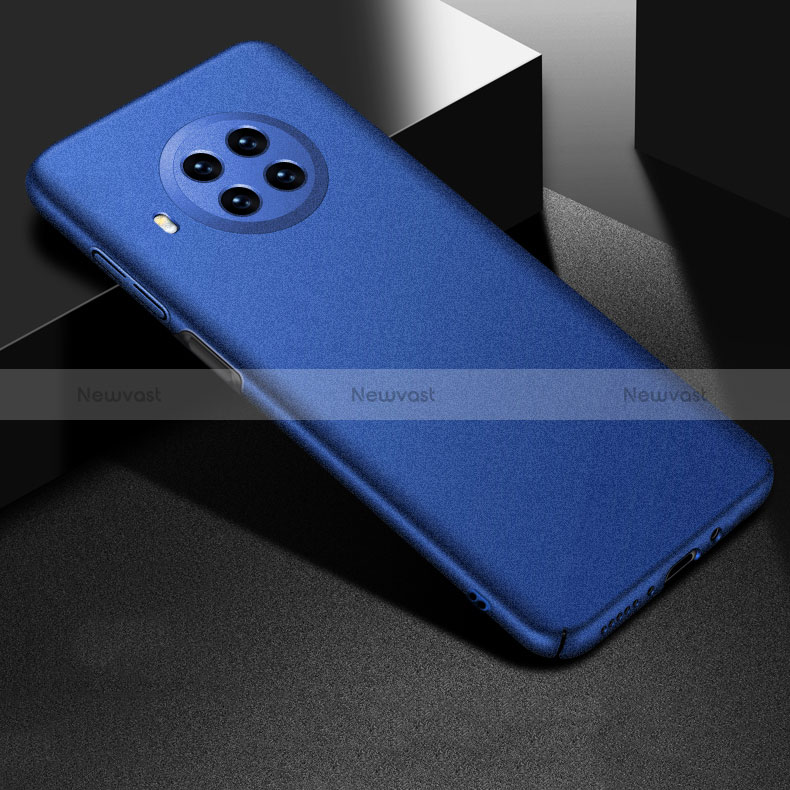 Hard Rigid Plastic Matte Finish Case Back Cover YK1 for Xiaomi Mi 10i 5G Blue