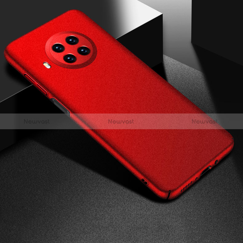 Hard Rigid Plastic Matte Finish Case Back Cover YK1 for Xiaomi Mi 10T Lite 5G Red