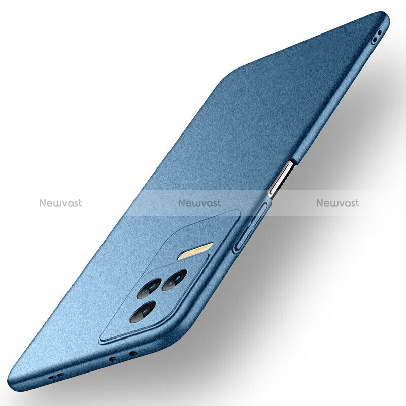 Hard Rigid Plastic Matte Finish Case Back Cover YK1 for Xiaomi Redmi K50 5G Blue