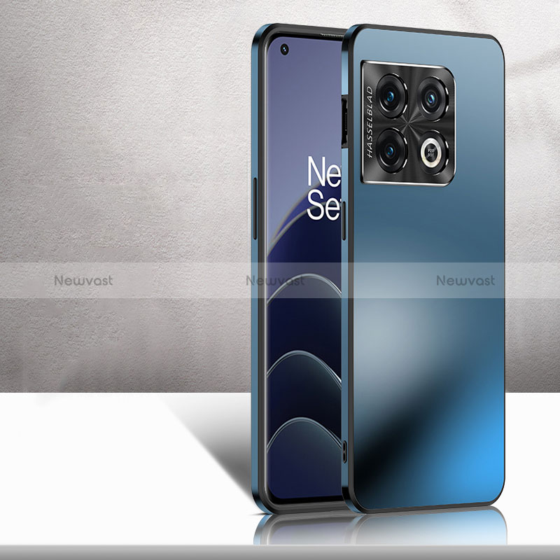 Hard Rigid Plastic Matte Finish Case Back Cover YK2 for OnePlus 10 Pro 5G Blue
