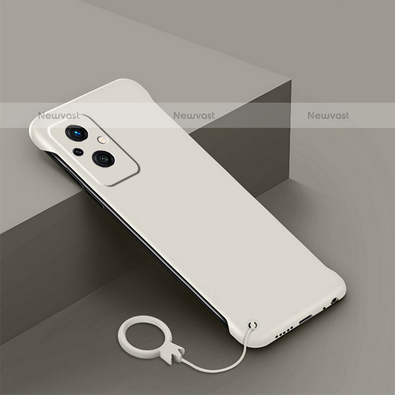 Hard Rigid Plastic Matte Finish Case Back Cover YK2 for OnePlus Nord N20 5G White
