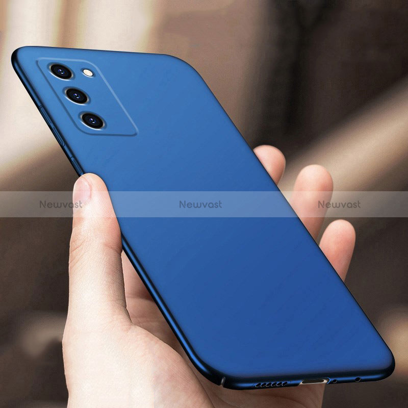 Hard Rigid Plastic Matte Finish Case Back Cover YK2 for Oppo A56 5G Blue