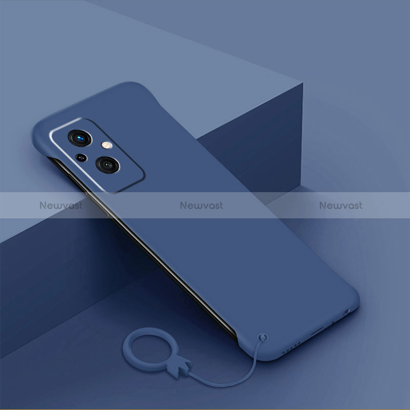 Hard Rigid Plastic Matte Finish Case Back Cover YK2 for Oppo Reno7 Lite 5G Blue