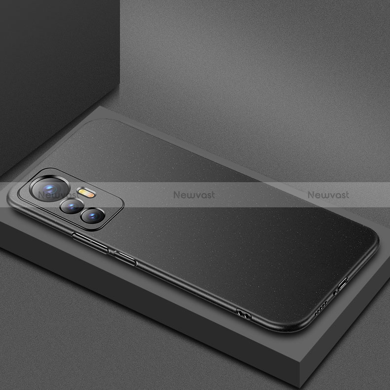 Hard Rigid Plastic Matte Finish Case Back Cover YK2 for Xiaomi Mi 12T Pro 5G Black