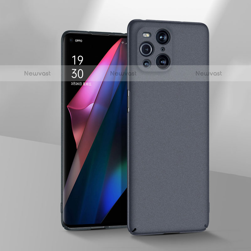 Hard Rigid Plastic Matte Finish Case Back Cover YK3 for Oppo Find X3 Pro 5G