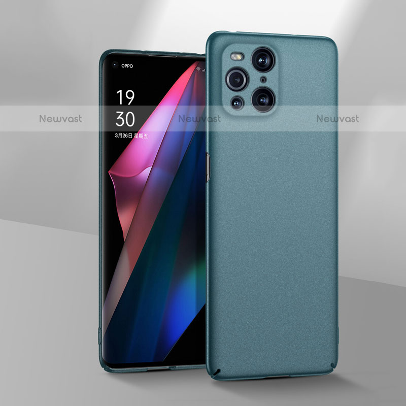 Hard Rigid Plastic Matte Finish Case Back Cover YK3 for Oppo Find X3 Pro 5G