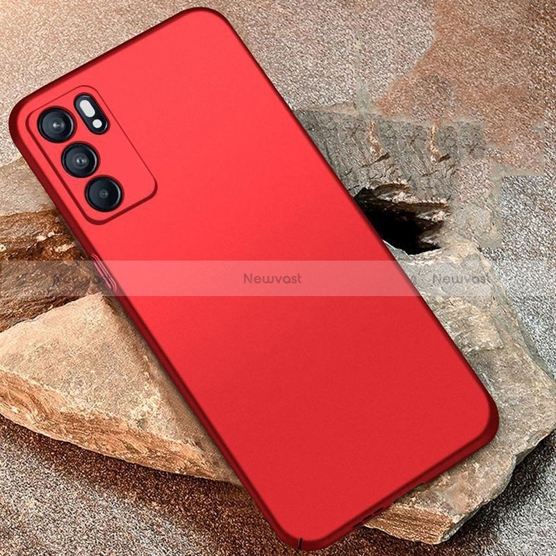 Hard Rigid Plastic Matte Finish Case Back Cover YK3 for Oppo Reno6 Pro 5G India