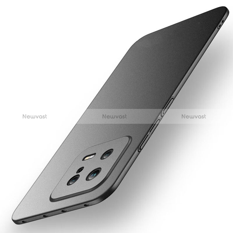 Hard Rigid Plastic Matte Finish Case Back Cover YK3 for Xiaomi Mi 13 5G Black