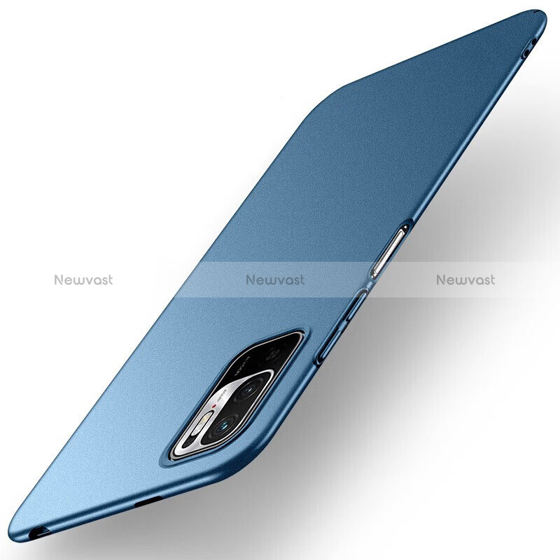 Hard Rigid Plastic Matte Finish Case Back Cover YK3 for Xiaomi Redmi Note 11 SE 5G Blue