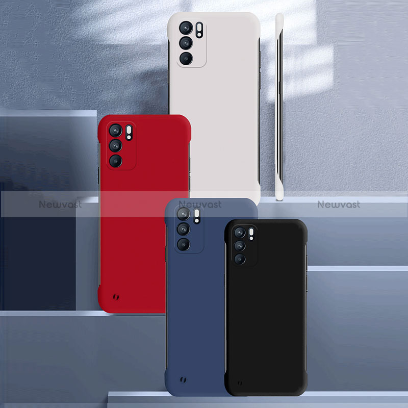 Hard Rigid Plastic Matte Finish Case Back Cover YK4 for Oppo Reno6 Pro 5G India