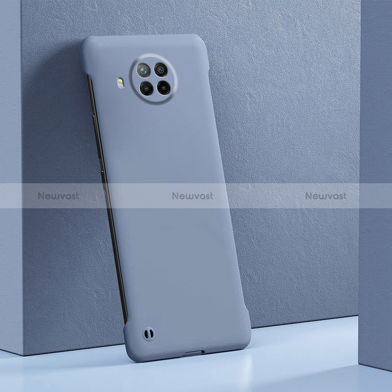 Hard Rigid Plastic Matte Finish Case Back Cover YK5 for Xiaomi Mi 10i 5G Lavender Gray