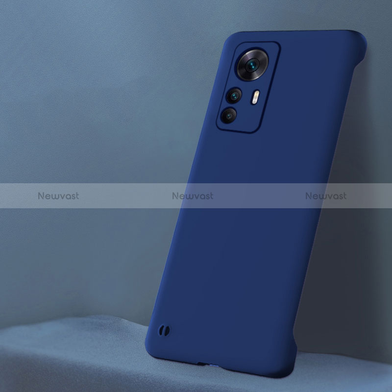 Hard Rigid Plastic Matte Finish Case Back Cover YK5 for Xiaomi Mi 12T Pro 5G Blue
