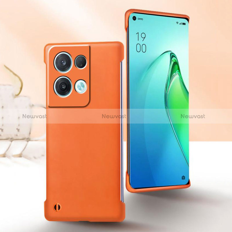 Hard Rigid Plastic Matte Finish Case Back Cover YK6 for Oppo Reno8 5G