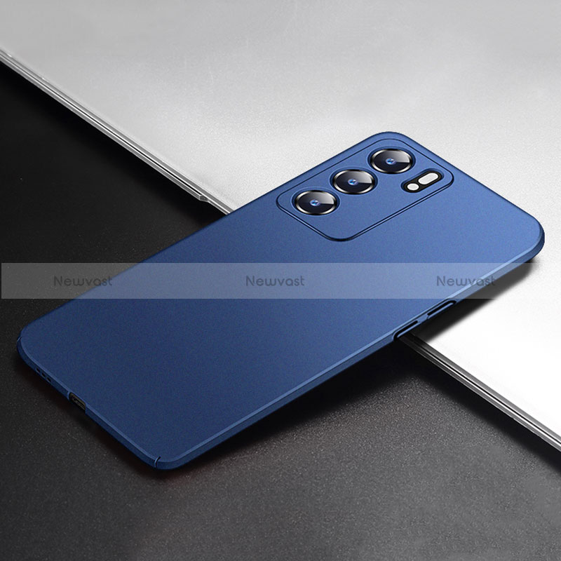 Hard Rigid Plastic Matte Finish Case Back Cover YK7 for Oppo Reno6 Pro 5G India