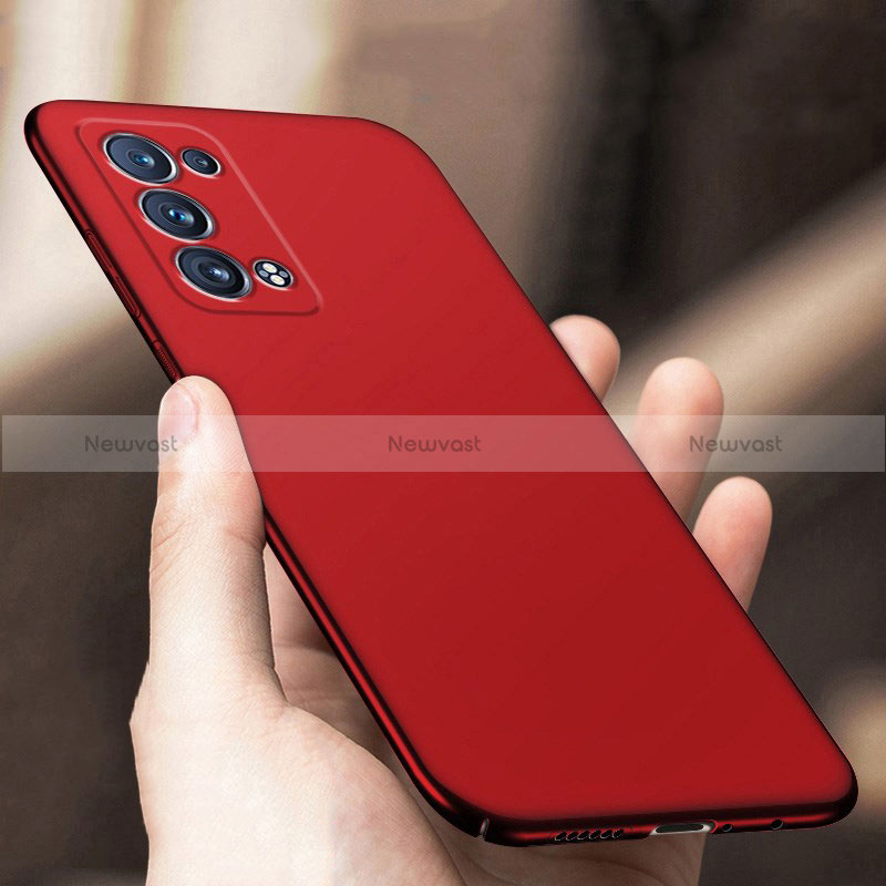 Hard Rigid Plastic Matte Finish Case Back Cover YK7 for Oppo Reno6 Pro+ Plus 5G