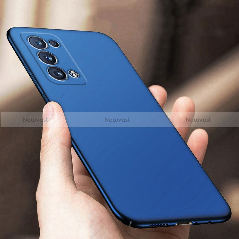 Hard Rigid Plastic Matte Finish Case Back Cover YK7 for Oppo Reno6 Pro+ Plus 5G