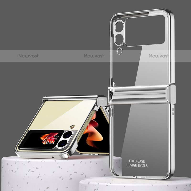 Hard Rigid Plastic Matte Finish Case Back Cover ZL1 for Samsung Galaxy Z Flip3 5G