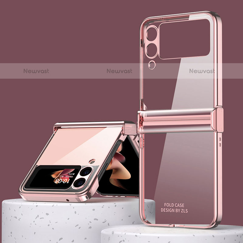 Hard Rigid Plastic Matte Finish Case Back Cover ZL1 for Samsung Galaxy Z Flip3 5G