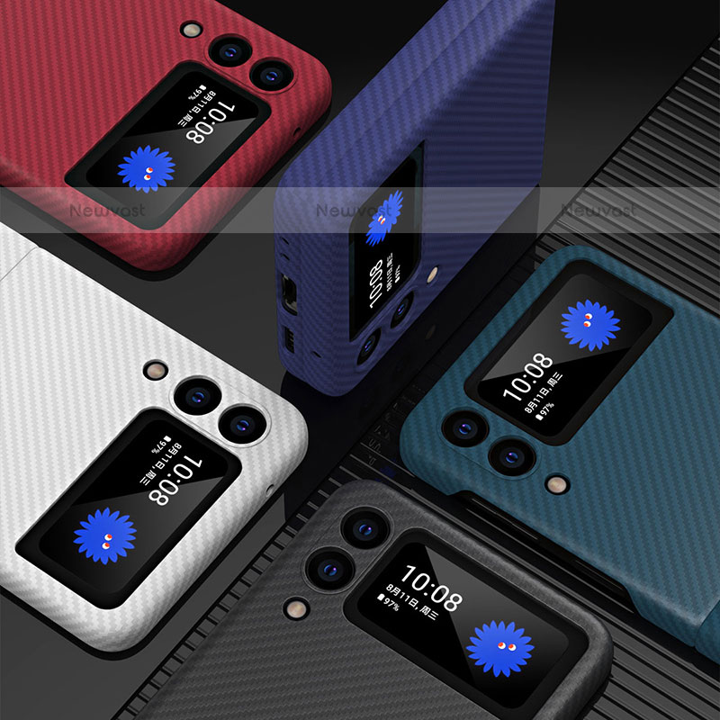 Hard Rigid Plastic Matte Finish Case Back Cover ZL2 for Samsung Galaxy Z Flip3 5G