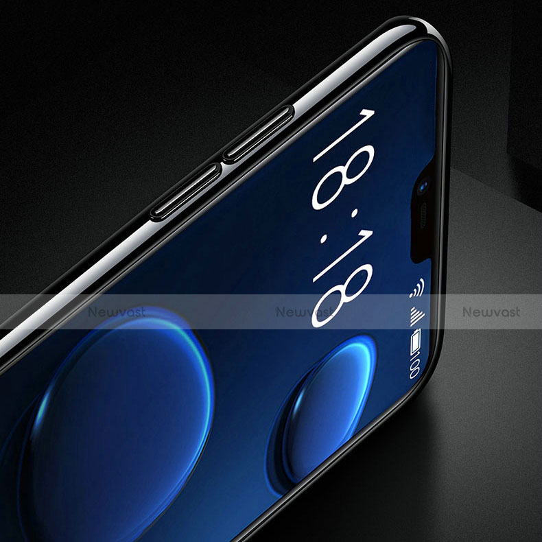 Hard Rigid Plastic Matte Finish Case Cover with Finger Ring Stand A01 for Huawei Mate 20 Pro