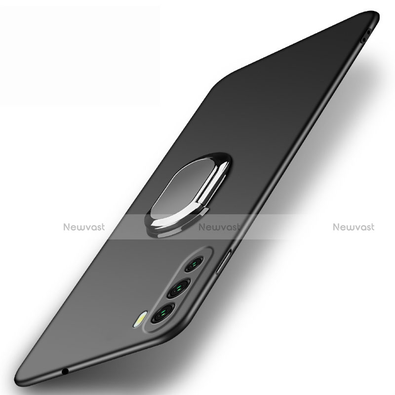 Hard Rigid Plastic Matte Finish Case Cover with Magnetic Finger Ring Stand A01 for Huawei Mate 40 Lite 5G