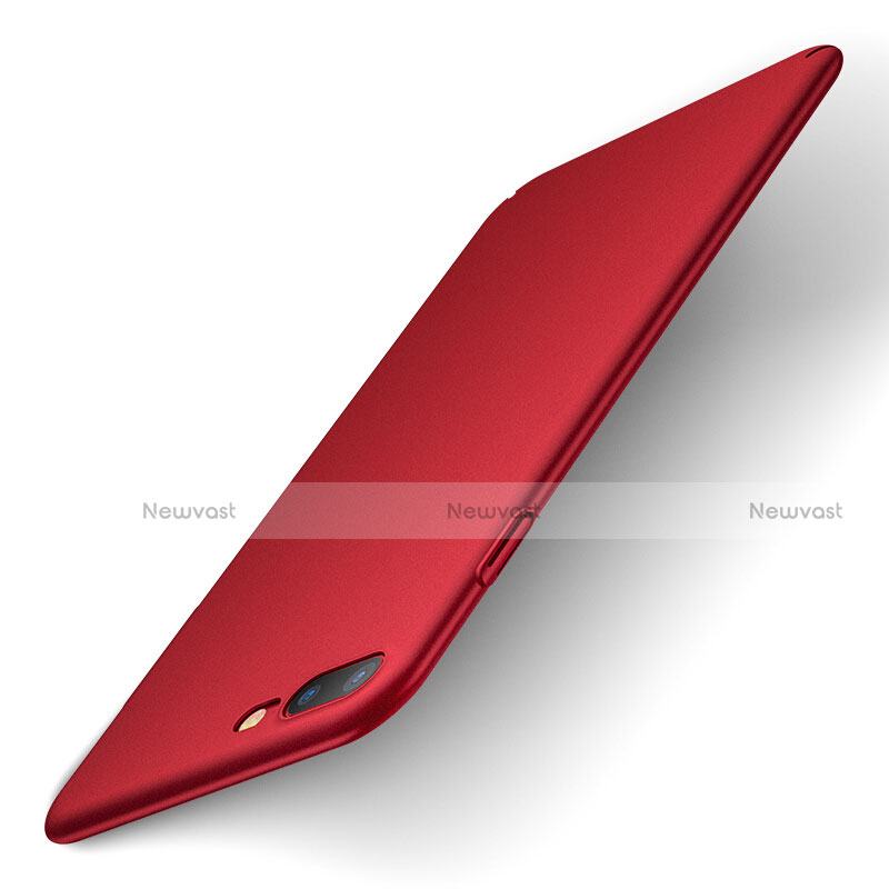 Hard Rigid Plastic Matte Finish Case for Apple iPhone 8 Plus Red