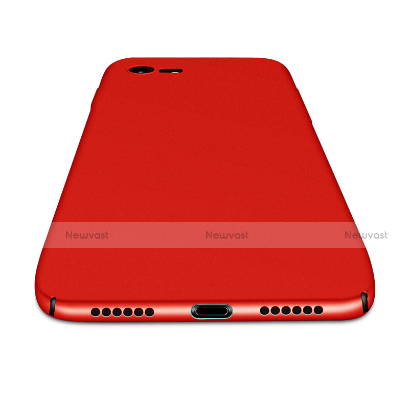 Hard Rigid Plastic Matte Finish Case for Apple iPhone 8 Red