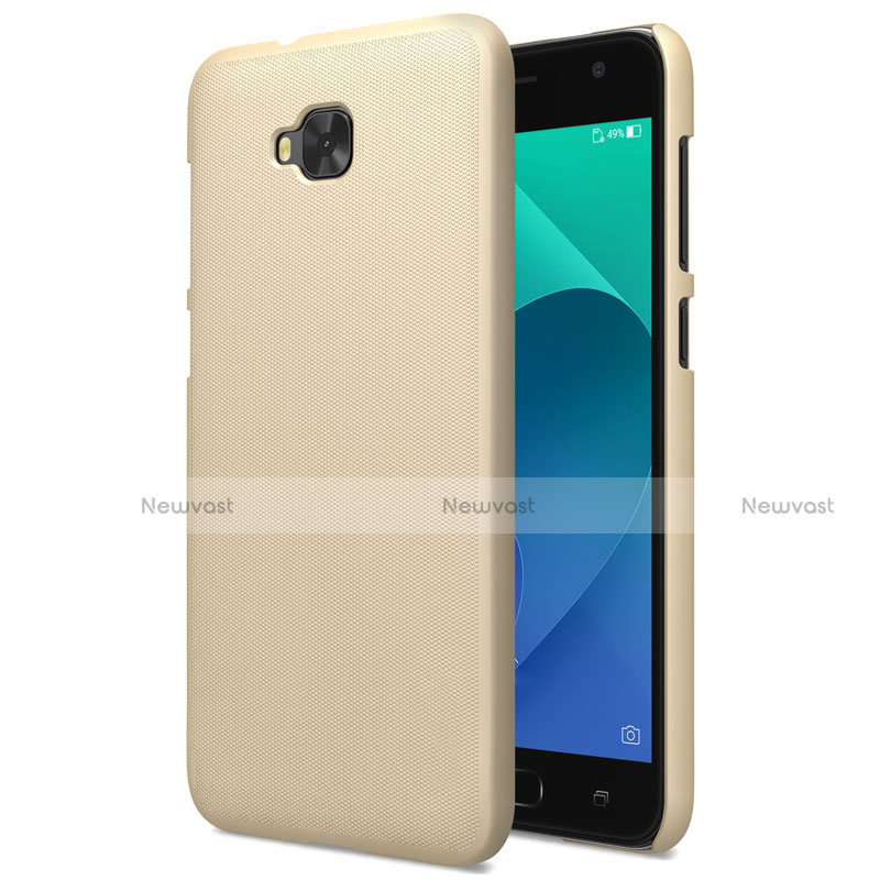 Hard Rigid Plastic Matte Finish Case for Asus Zenfone 4 Selfie ZD553KL Gold