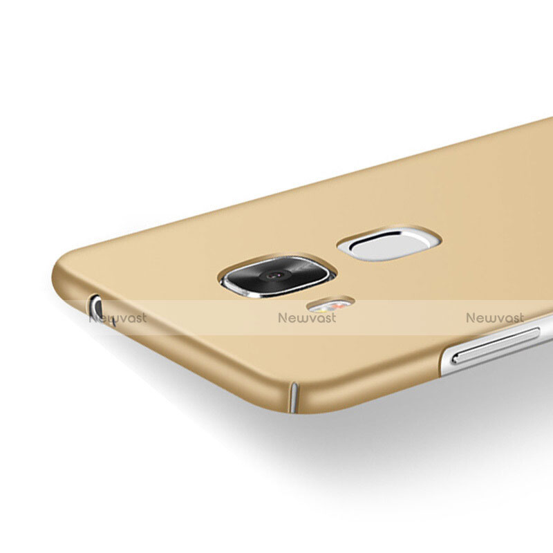 Hard Rigid Plastic Matte Finish Case for Huawei G9 Plus Gold
