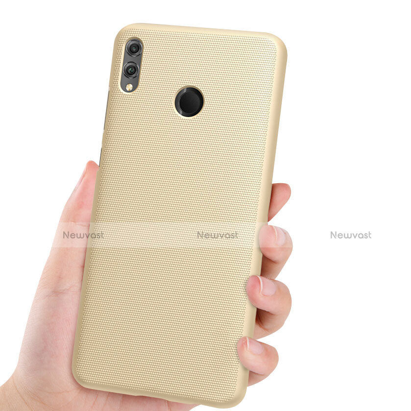 Hard Rigid Plastic Matte Finish Case for Huawei Honor 8X Gold