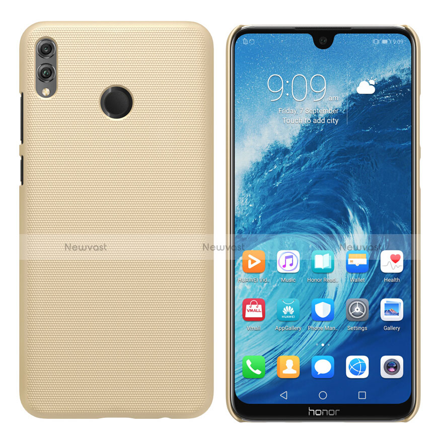 Hard Rigid Plastic Matte Finish Case for Huawei Honor 8X Max Gold