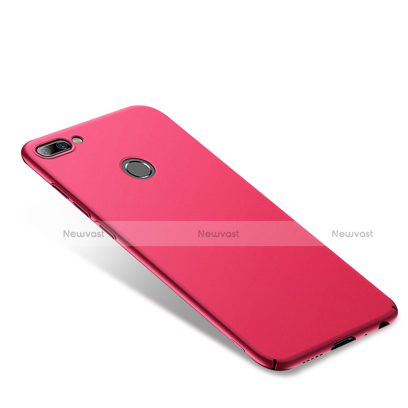 Hard Rigid Plastic Matte Finish Case for Huawei Honor 9i Red