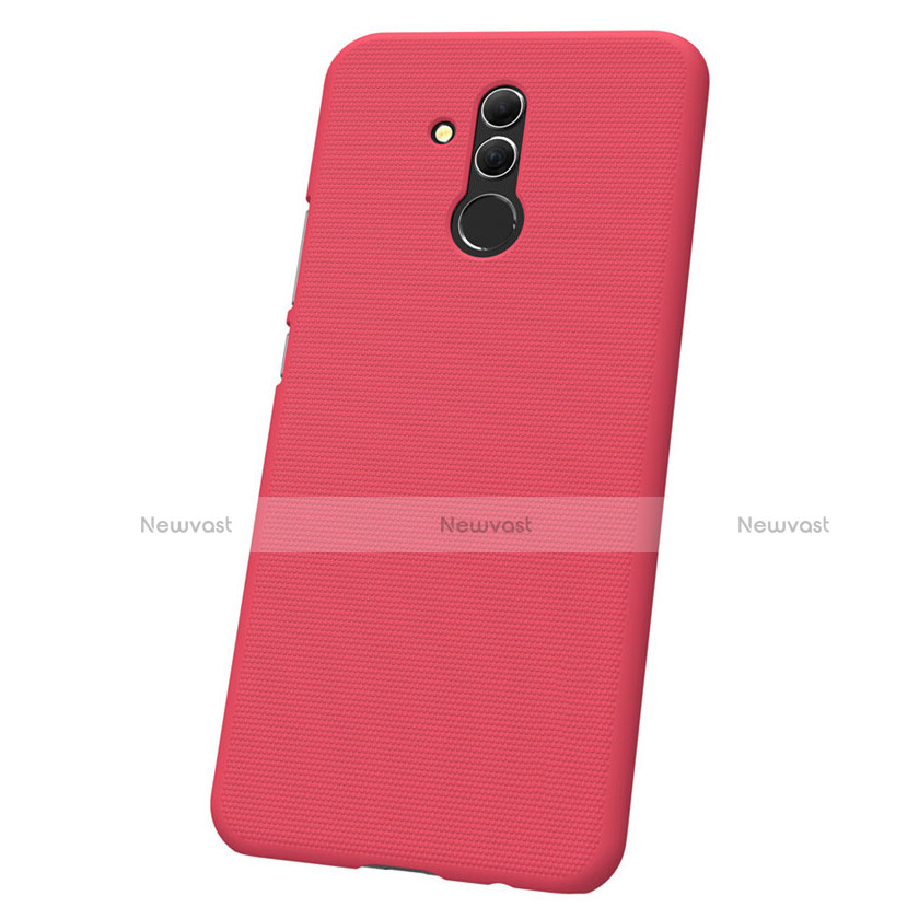 Hard Rigid Plastic Matte Finish Case for Huawei Mate 20 Lite Red