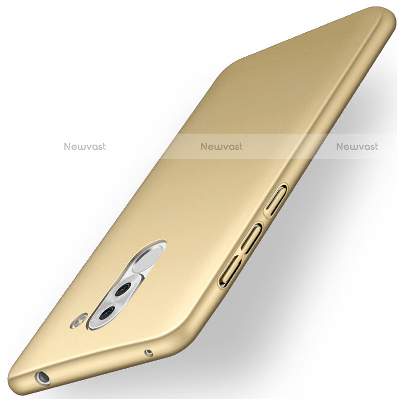 Hard Rigid Plastic Matte Finish Case for Huawei Mate 9 Lite Gold