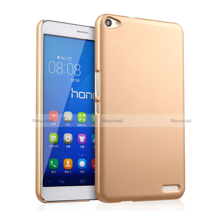 Hard Rigid Plastic Matte Finish Case for Huawei MediaPad X2 Gold