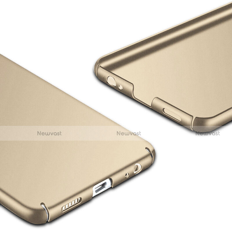 Hard Rigid Plastic Matte Finish Case for Huawei P10 Gold