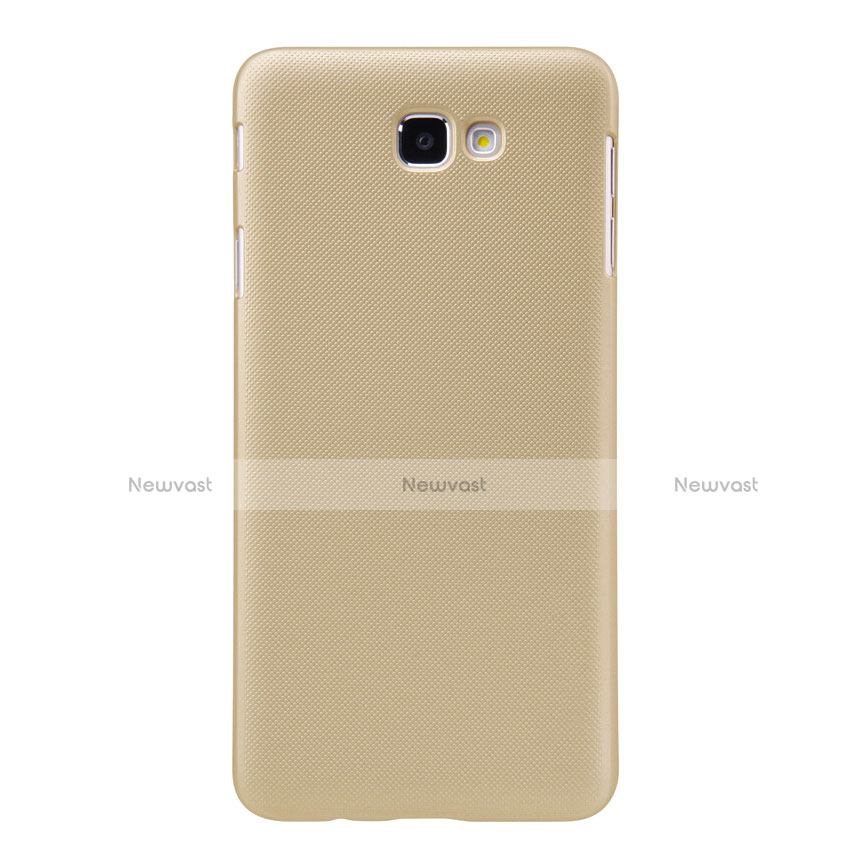 Hard Rigid Plastic Matte Finish Case for Samsung Galaxy On5 (2016) G570 G570F Gold