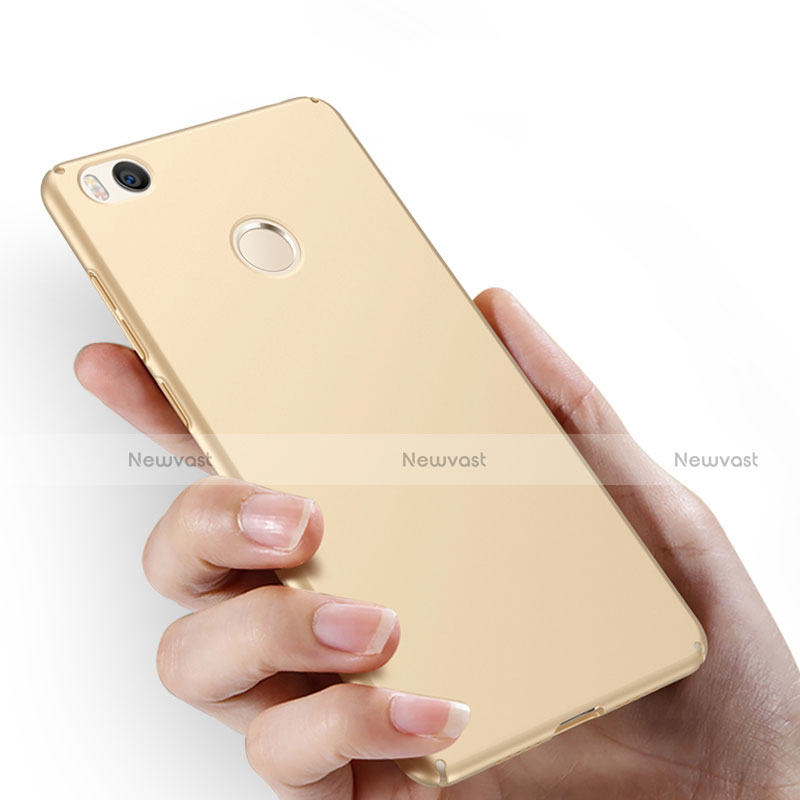 Hard Rigid Plastic Matte Finish Case for Xiaomi Mi 4S Gold