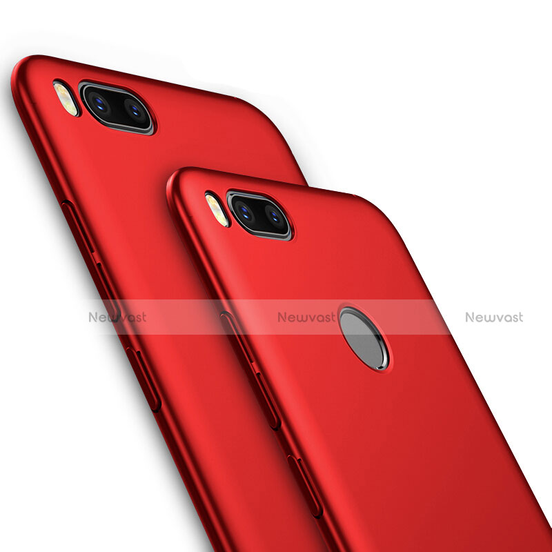 Hard Rigid Plastic Matte Finish Case for Xiaomi Mi 5X Red