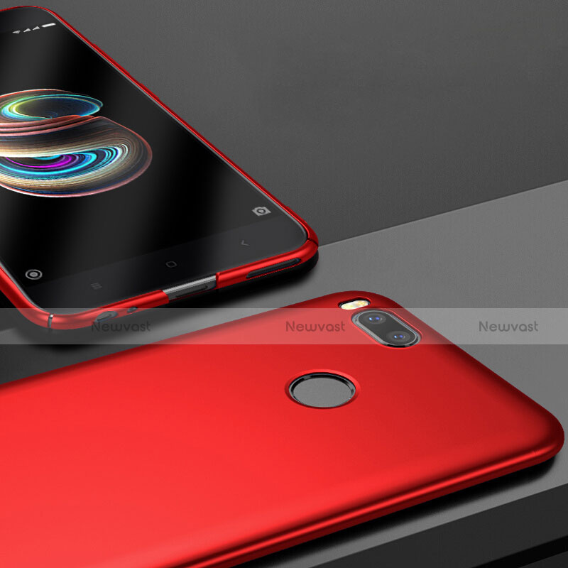Hard Rigid Plastic Matte Finish Case for Xiaomi Mi 5X Red